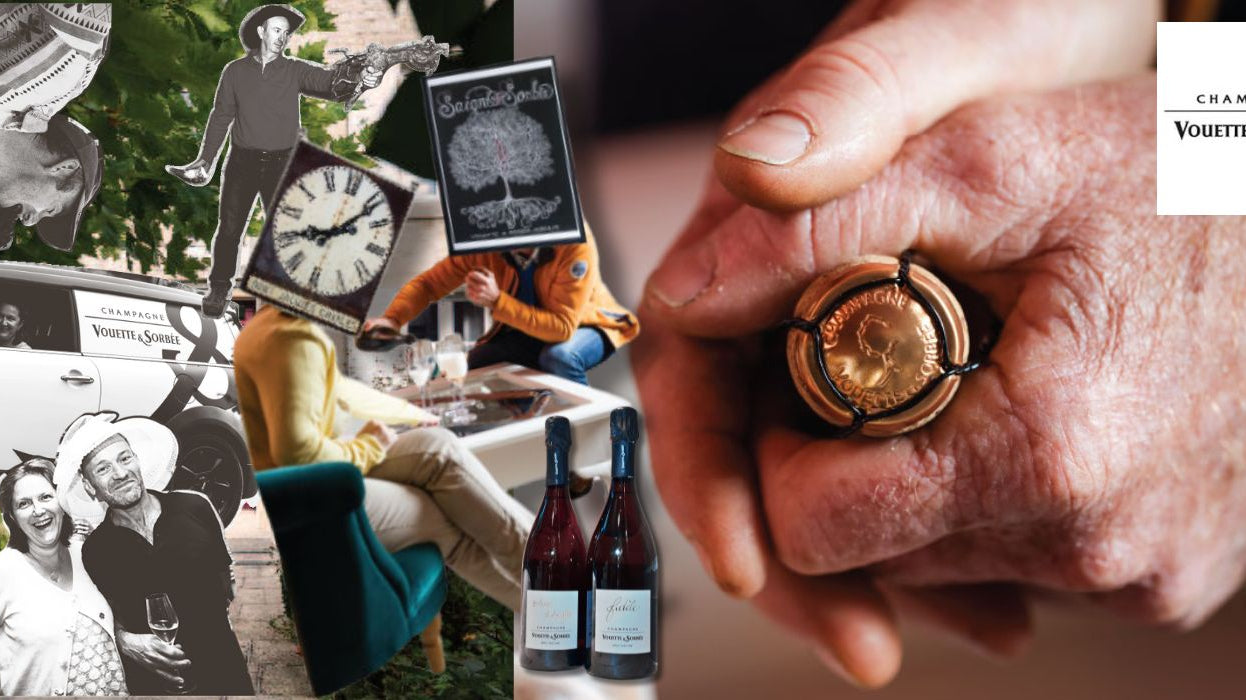 Champagne Vouette & Sorbée : 充滿線條感的小農香檳