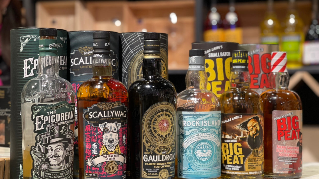 November 18, 2023 - A TOUR OF SCOTLAND DOUGLAS LAING REMARKABLE REGIONAL MALTS WHISKY TASTING