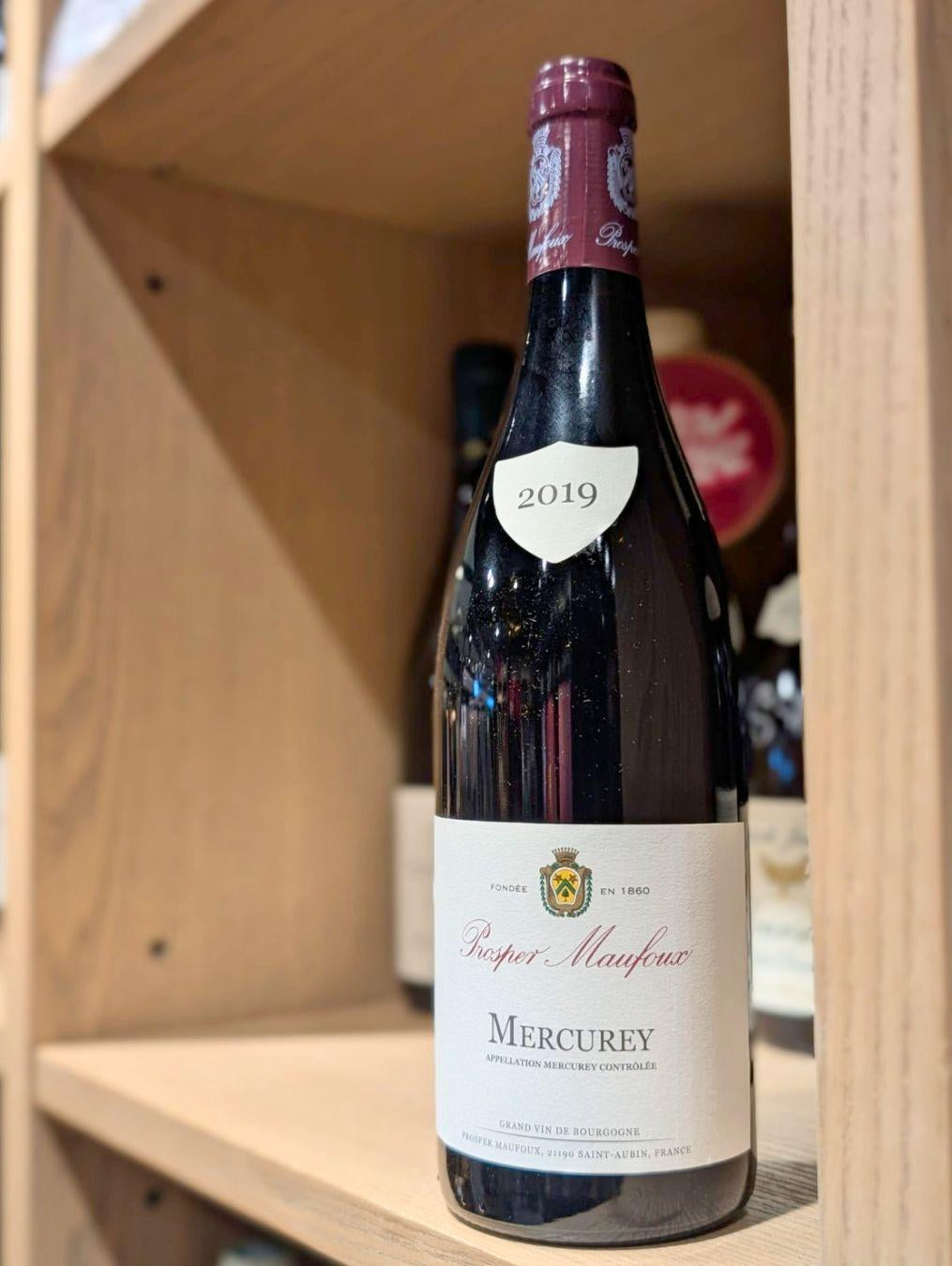 2019 Domaine Prosper Maufoux Mercurey Rouge