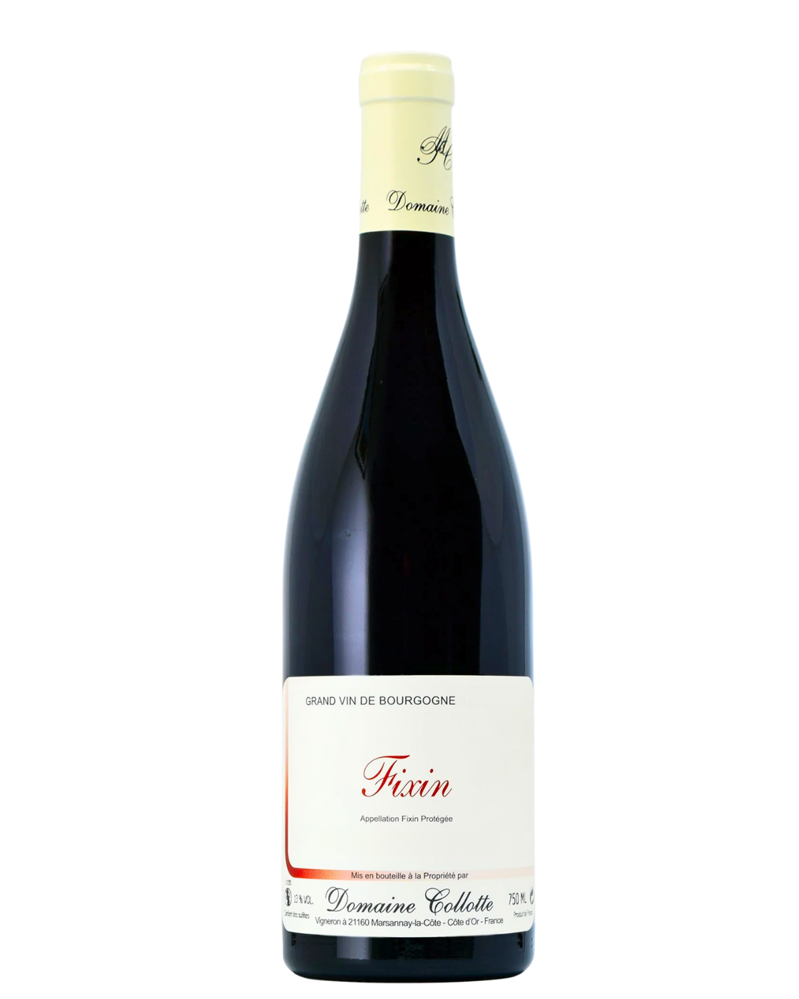 Domaine Collotte Fixin Rouge Burgundy Red Wine Hong Kong