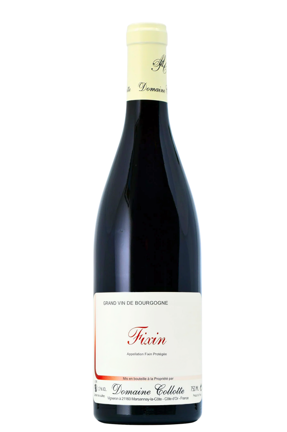 Domaine Collotte Fixin Rouge Burgundy Red Wine Hong Kong