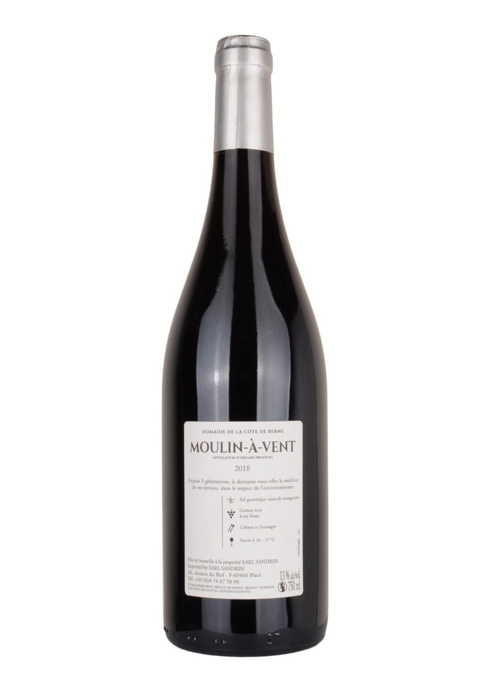 Shop Domaine de la Côte de Berne Domaine de la Cote de Berne Moulin-a-Vent 2018 online at PENTICTON artisanal French wine store in Hong Kong. Discover other French wines, promotions, workshops and featured offers at pentictonpacific.com