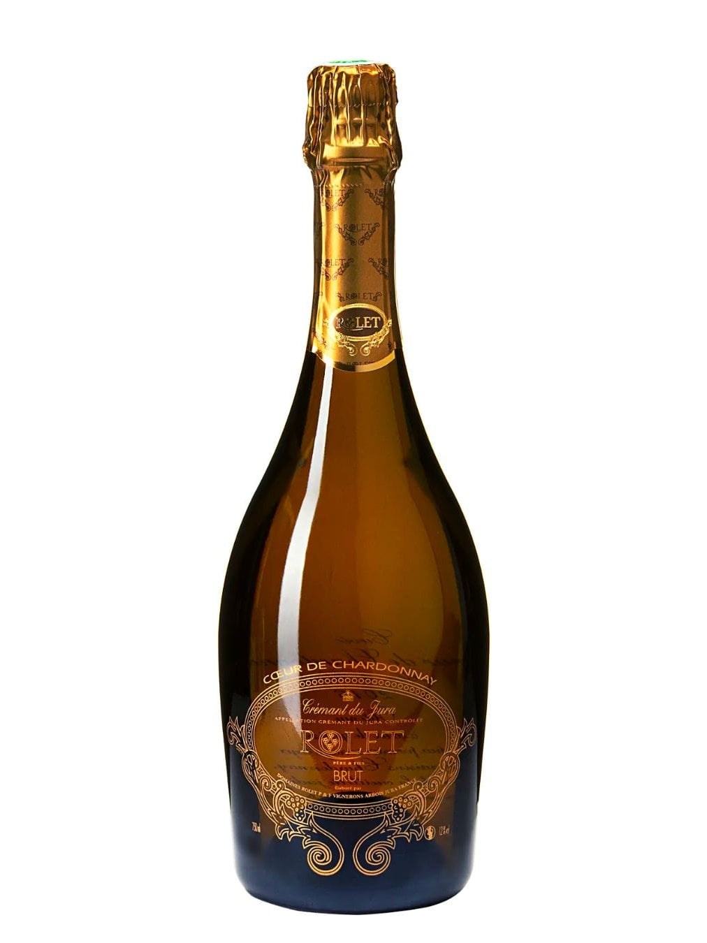 Shop Domaine Rolet Domaine Rolet Cremant du Jura Cuvee Coeur de Chardonnay Brut NV online at PENTICTON artisanal French wine store in Hong Kong. Discover other French wines, promotions, workshops and featured offers at pentictonpacific.com 