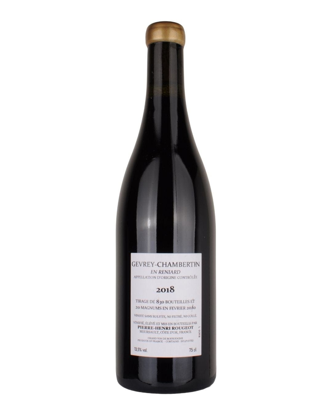 Shop Maison Pierre-Henri Rougeot Pierre-Henri Rougeot | Gevrey-Chambertin en Reniard 2018 online at PENTICTON artisanal French wine store in Hong Kong. Discover other French wines, promotions, workshops and featured offers at pentictonpacific.com