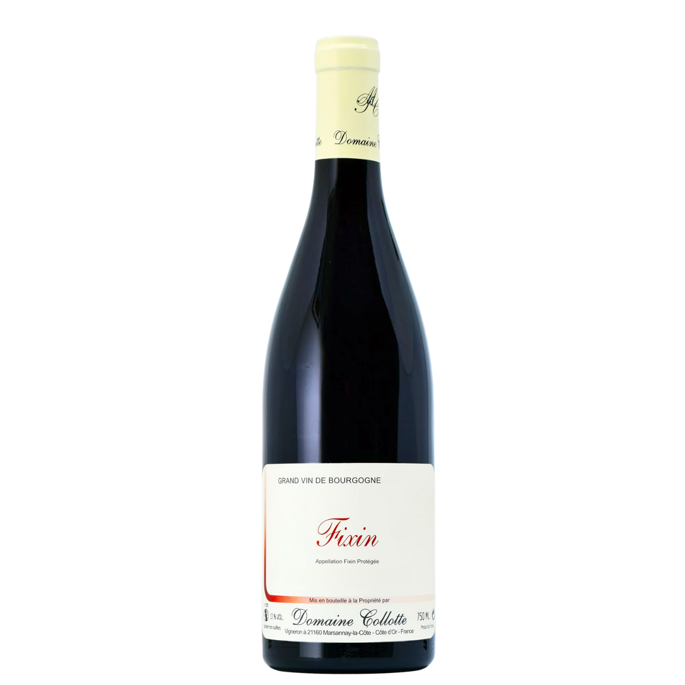 Domaine Collotte Fixin Rouge Burgundy Red Wine Hong Kong