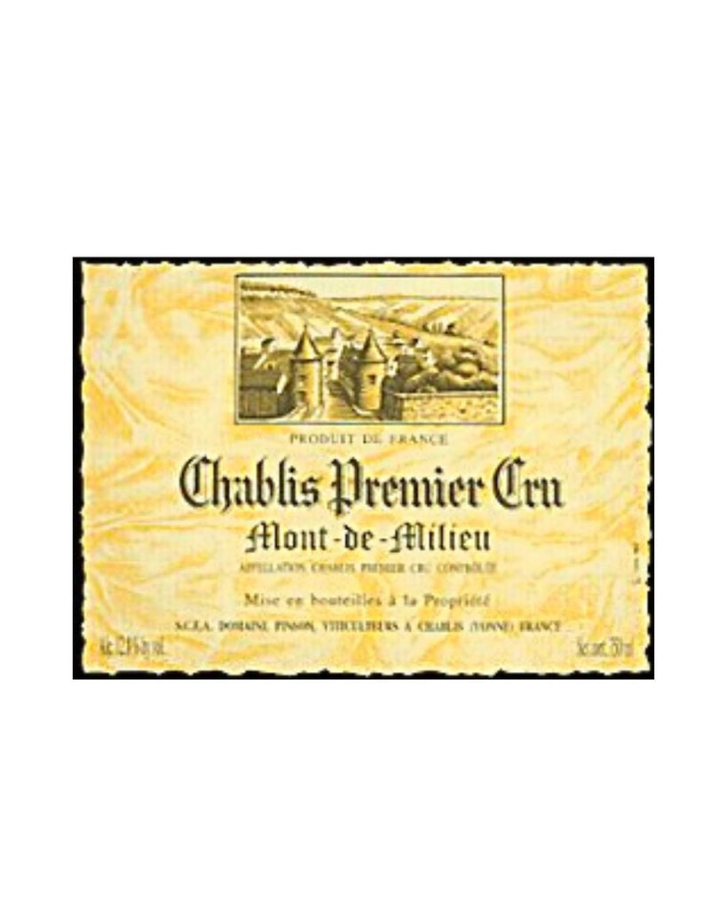 Shop Domaine Pinson Freres Domaine Pinson Freres Chablis 1er Cru Mont-de-Milieu 1999 online at PENTICTON artisanal French wine store in Hong Kong. Discover other French wines, promotions, workshops and featured offers at pentictonpacific.com 