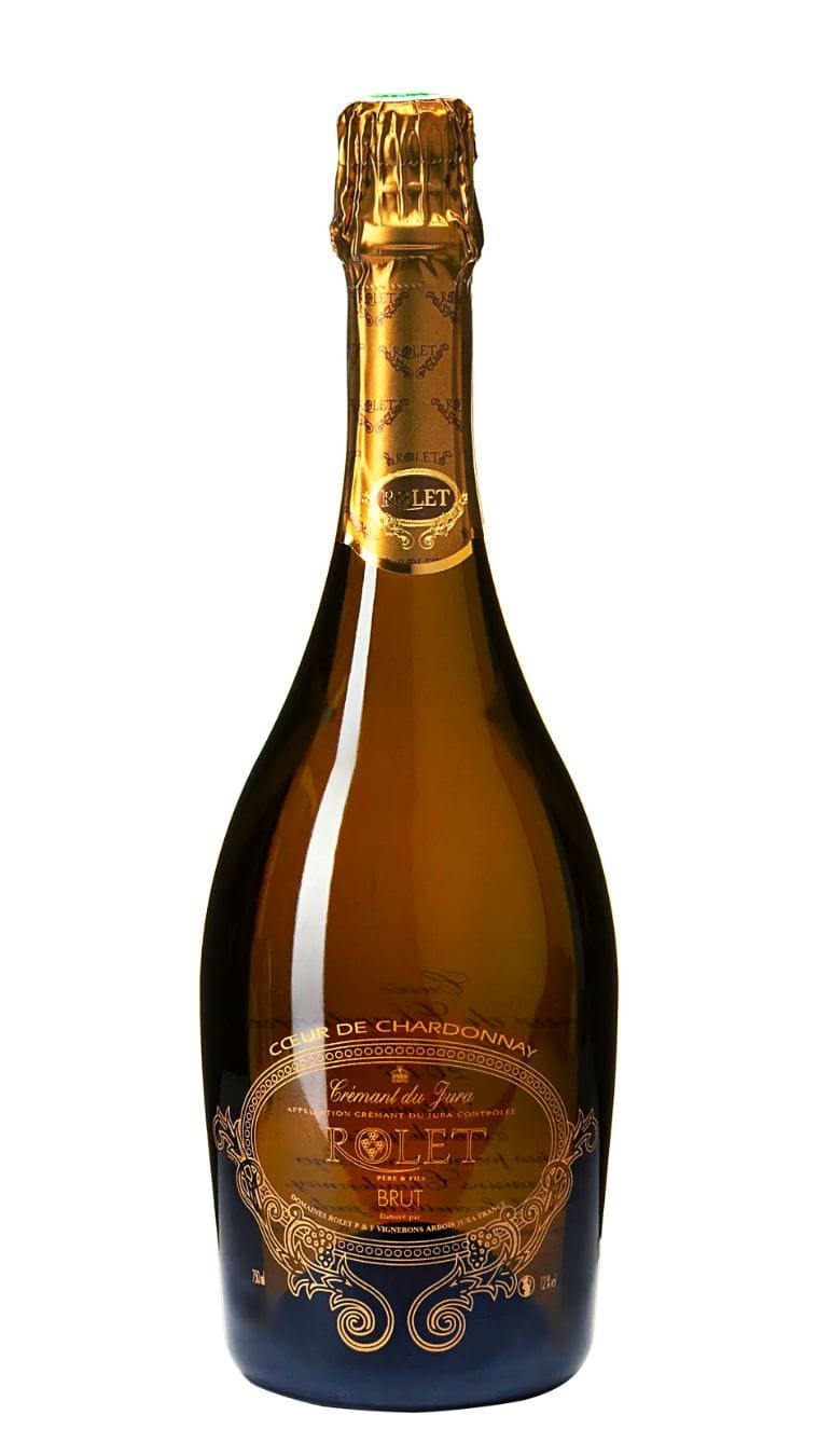 Shop Domaine Rolet Domaine Rolet Cremant du Jura Cuvee Coeur de Chardonnay Brut NV online at PENTICTON artisanal French wine store in Hong Kong. Discover other French wines, promotions, workshops and featured offers at pentictonpacific.com 
