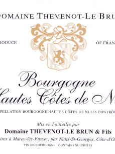 Shop Domaine Thevenot Domaine Thevenot Hautes Cotes de Nuits Blanc 2021 online at PENTICTON artisanal French wine store in Hong Kong. Discover other French wines, promotions, workshops and featured offers at pentictonpacific.com 
