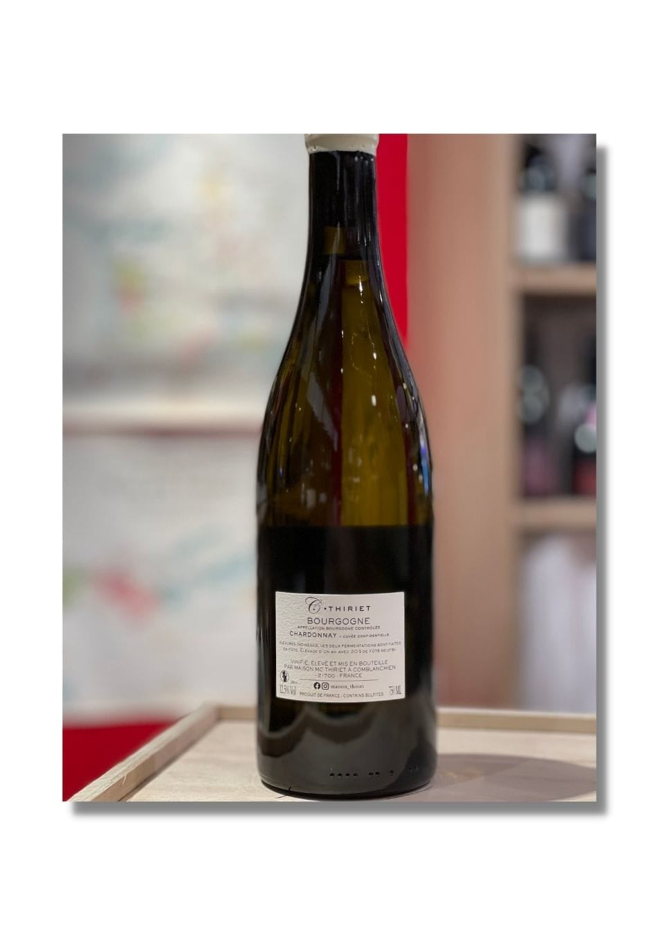 Shop Maison Thiriet Maison Thiriet Bourgogne Chardonnay Cuvee Confidentielle 2020 online at PENTICTON artisanal French wine store in Hong Kong. Discover other French wines, promotions, workshops and featured offers at pentictonpacific.com 