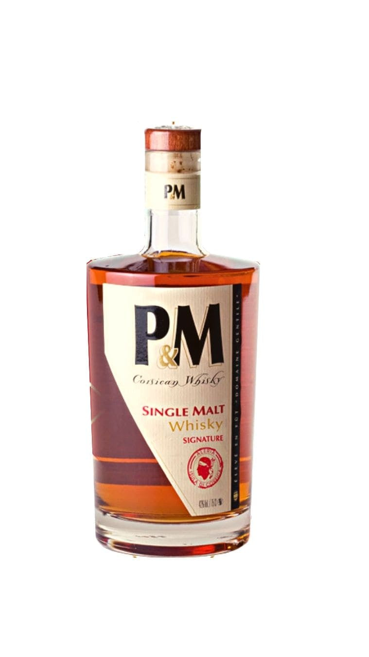 Shop P&M Corsian Whisky Pietra & Mavela Corsian Whisky Single Malt Signature online at PENTICTON artisanal French wine store in Hong Kong. Discover other French wines, promotions, workshops and featured offers at pentictonpacific.com 