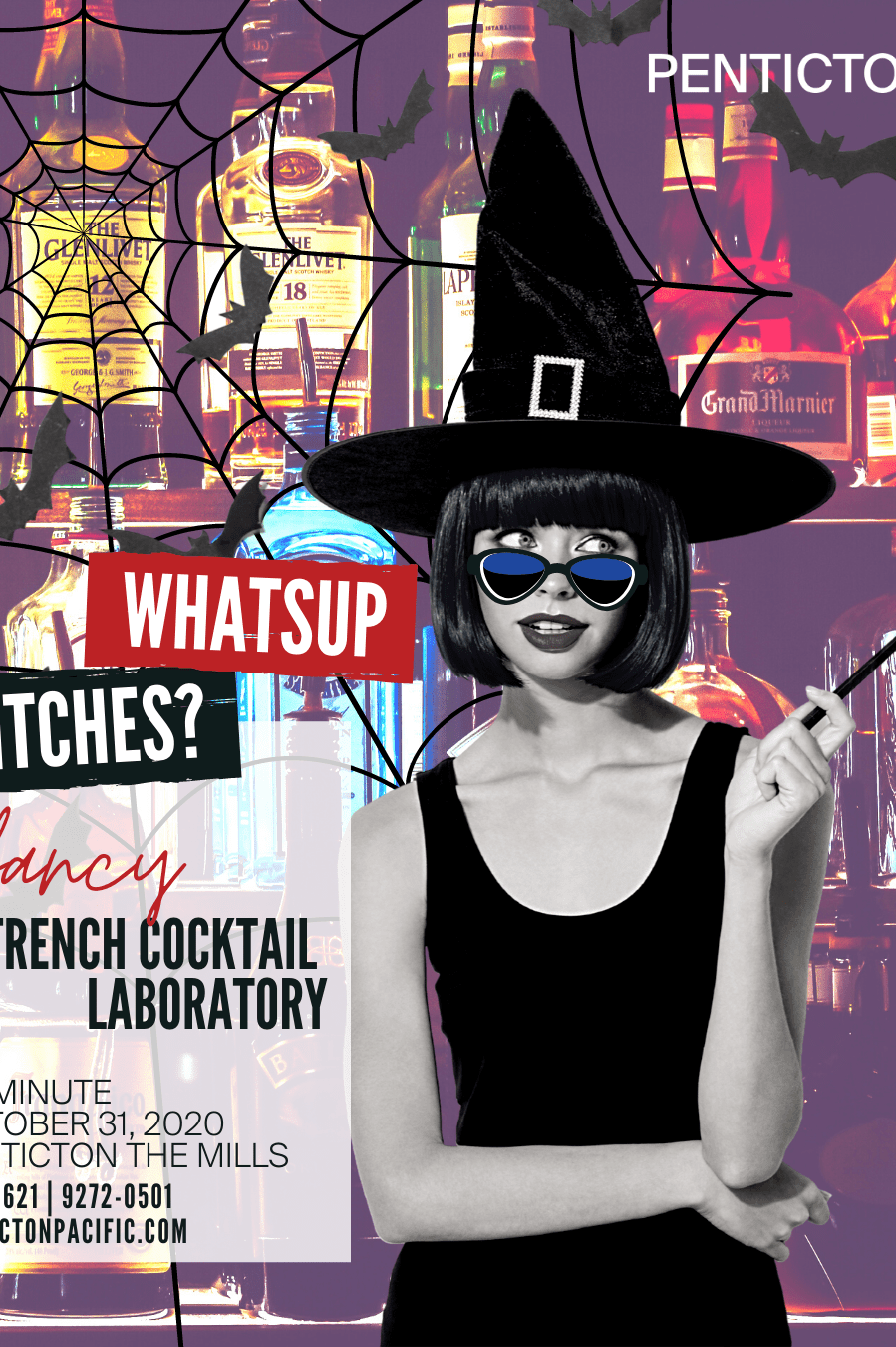 Discover PENTICTON FANCY French Cocktail Laboratory【黑色萬聖節】法式雞尾酒工作坊 online at PENTICTON