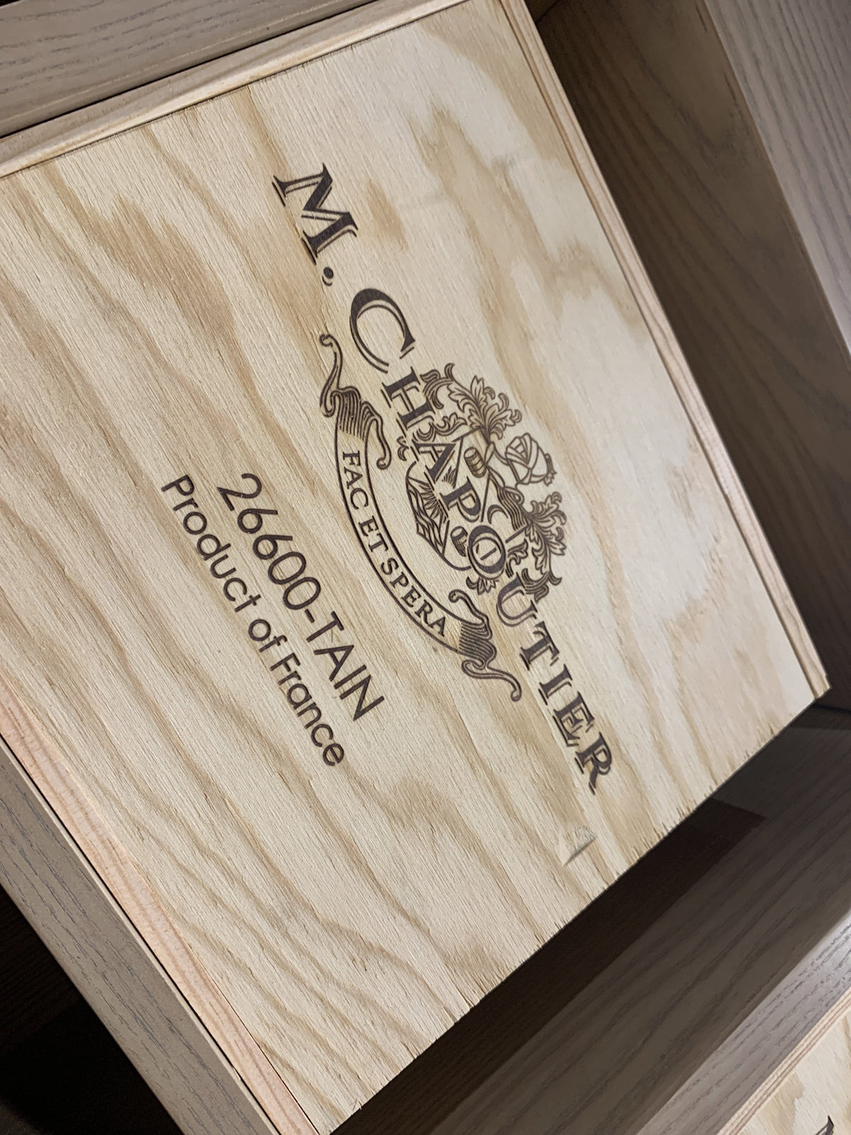 [GWP] Maison M. Chapoutier Wooden Box (3-bottle) - PENTICTON
