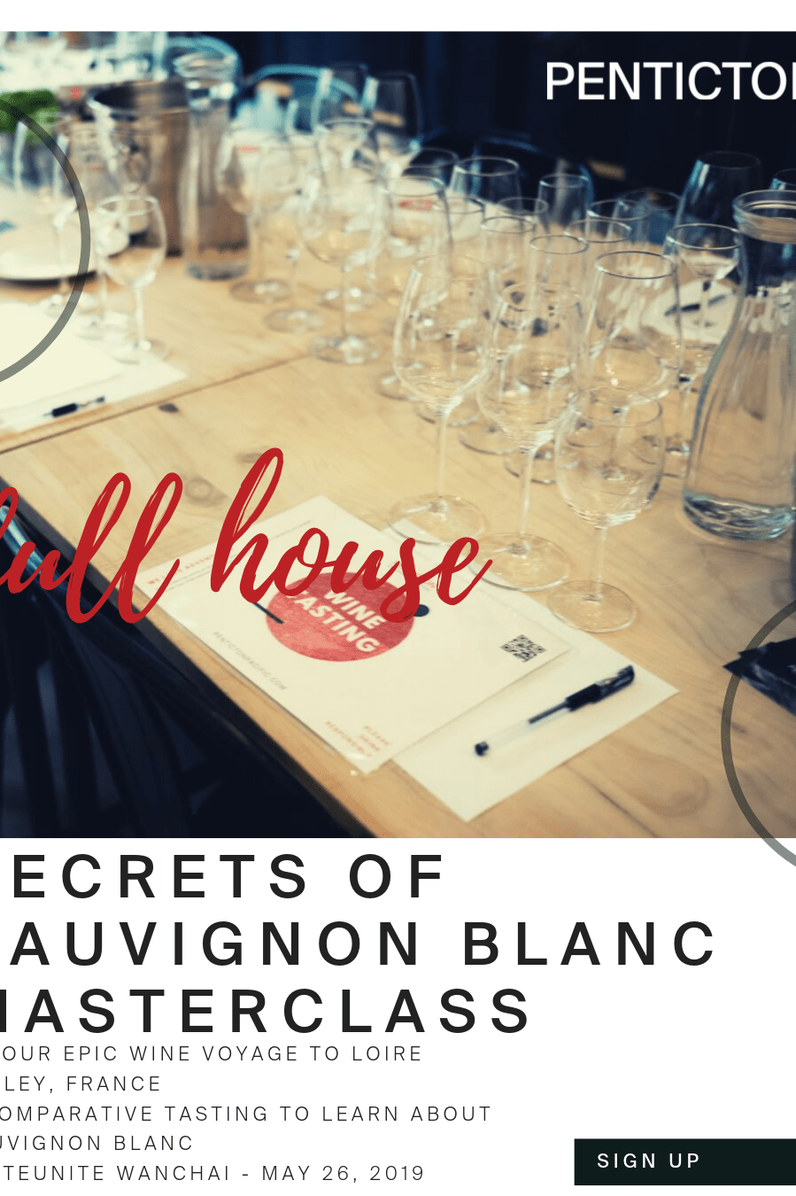 Secrets of Sauvignon Blanc Masterclass 【魅力長相思】法國五月美食薈之品酒大師班 - PENTICTON